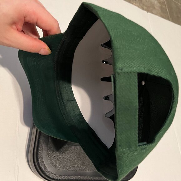 Green Blank adjustable hat baseball cap Brand New - Picture 4 of 4